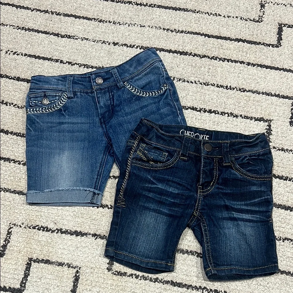 Cherokee Denim Shorts Set
